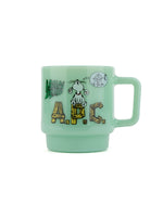Brain Dead x A.P.C. Milk Glass Mug - Jade 1