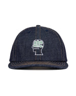 Brain Dead x A.P.C. Denim 6 Panel Hat - Indigo 1