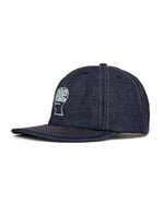 Brain Dead x A.P.C. Denim 6 Panel Hat - Indigo 2