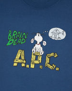 Brain Dead x A.P.C. Homesick Long Sleeve T-shirt - Indigo 2