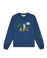 Brain Dead x A.P.C. Homesick Long Sleeve T-shirt - Indigo 1