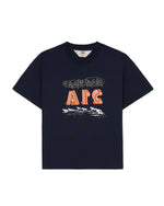Brain Dead x A.P.C. In A Daze T-shirt - Navy 1
