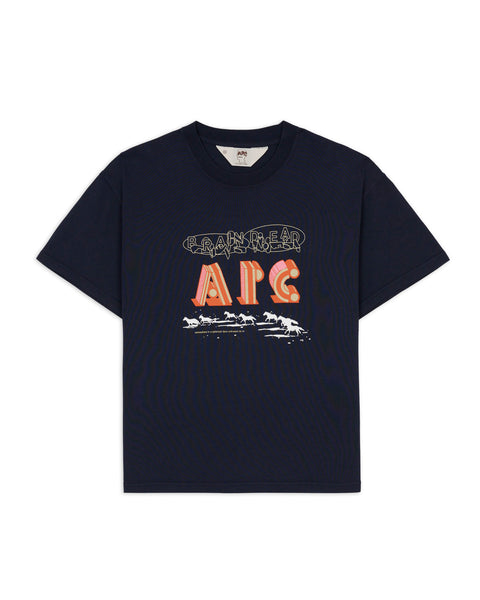Brain Dead x A.P.C. In A Daze T-shirt - Navy
