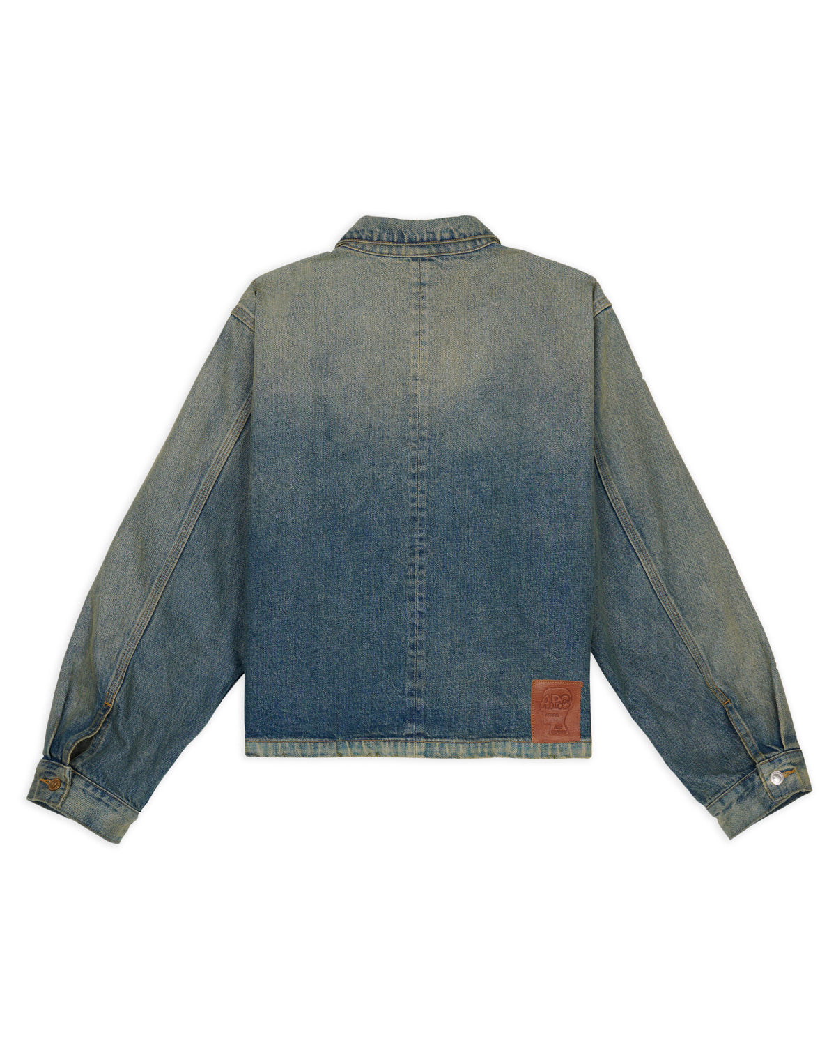 A.P.C. X Brain Dead コラボデニムジャケット Brain Dead x A.P.C. Selvedge Chore Jacket - Washed Indigo