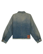 Brain Dead x A.P.C. Selvedge Chore Jacket - Washed Indigo 9