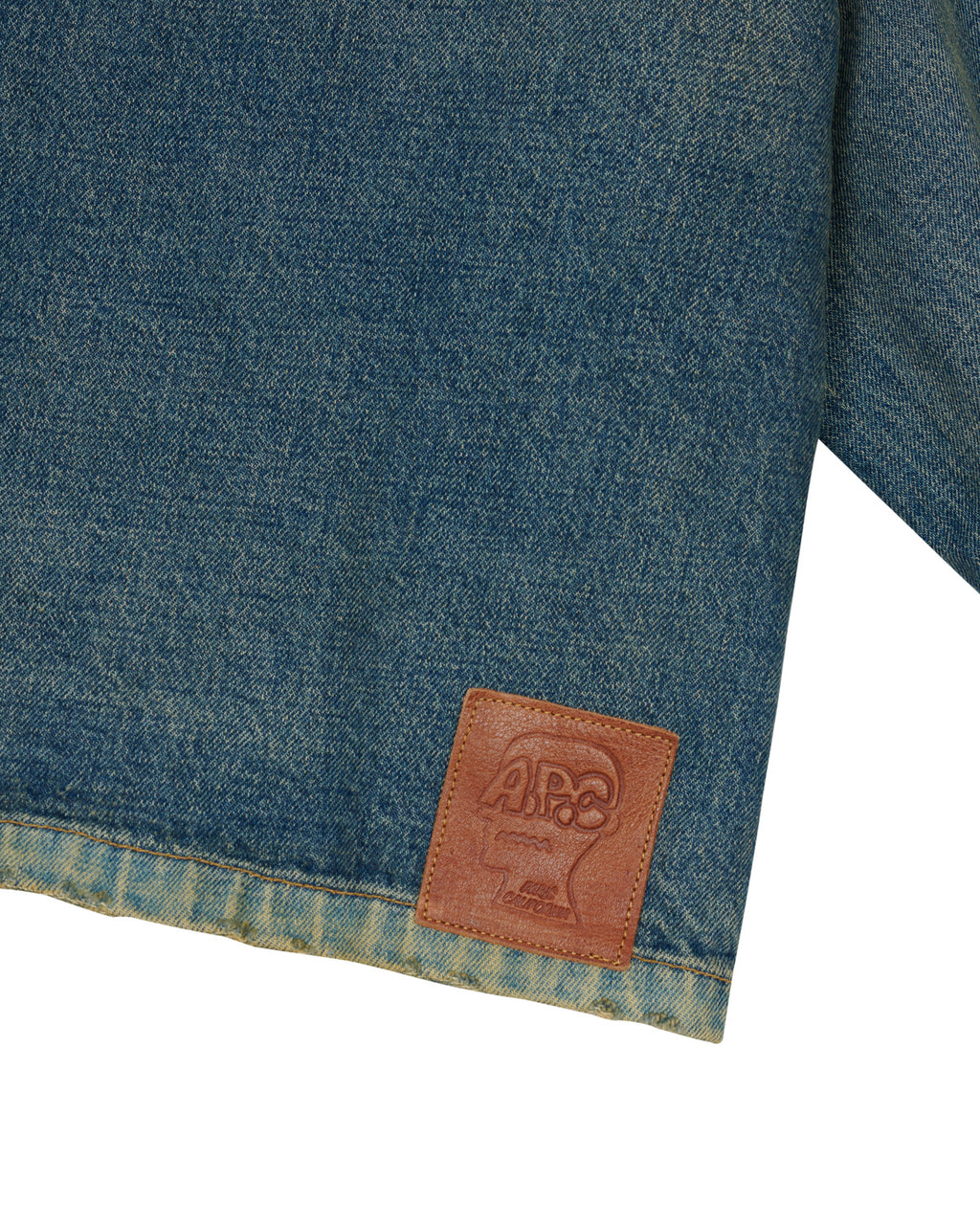 Brain Dead x A.P.C. Selvedge Chore Jacket - Washed Indigo 5