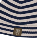 Brain Dead x A.P.C. Striped Cotton Beanie - Navy 2