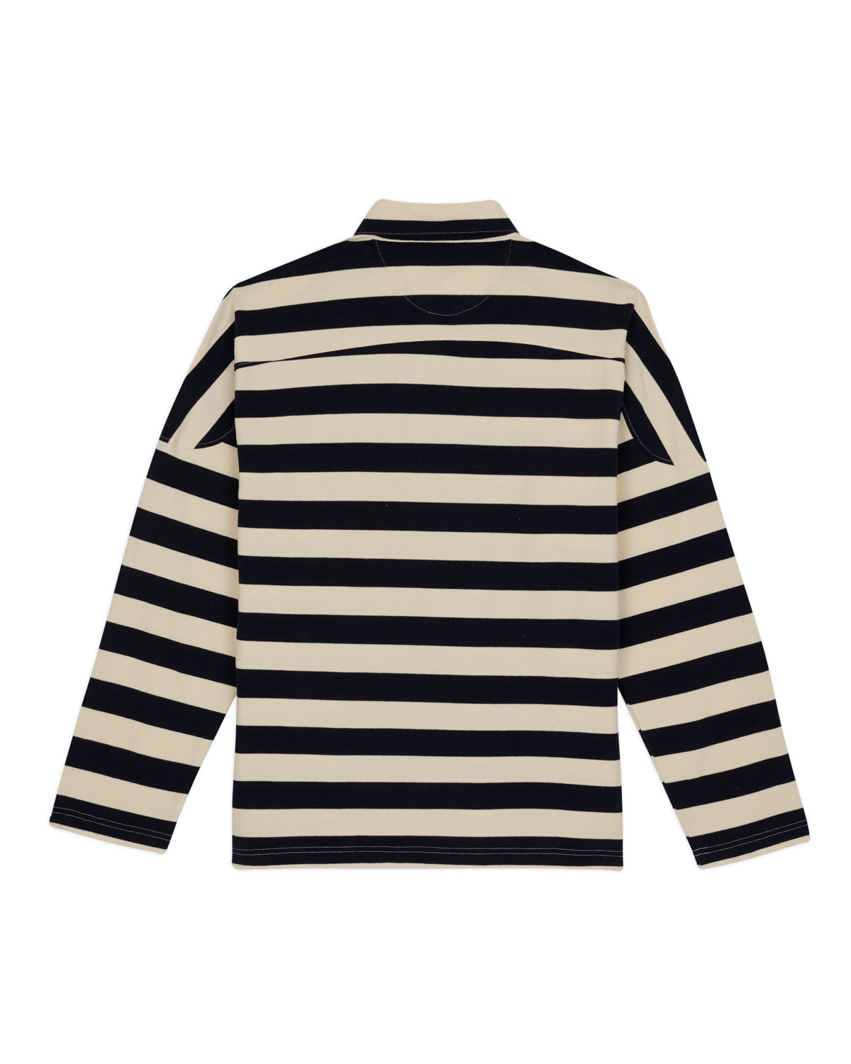 Brain Dead x A.P.C. Striped Pique Polo - Navy 5