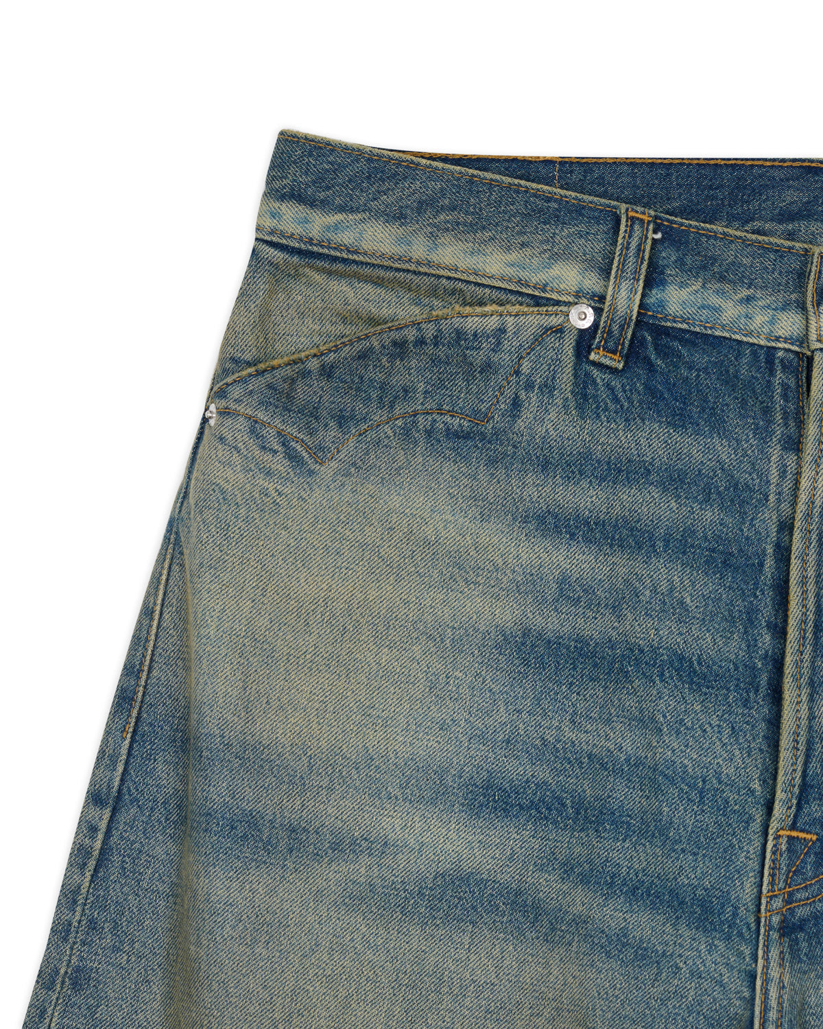 Brain Dead x A.P.C. Type 00 Selvedge Denim Pant - Washed Indigo