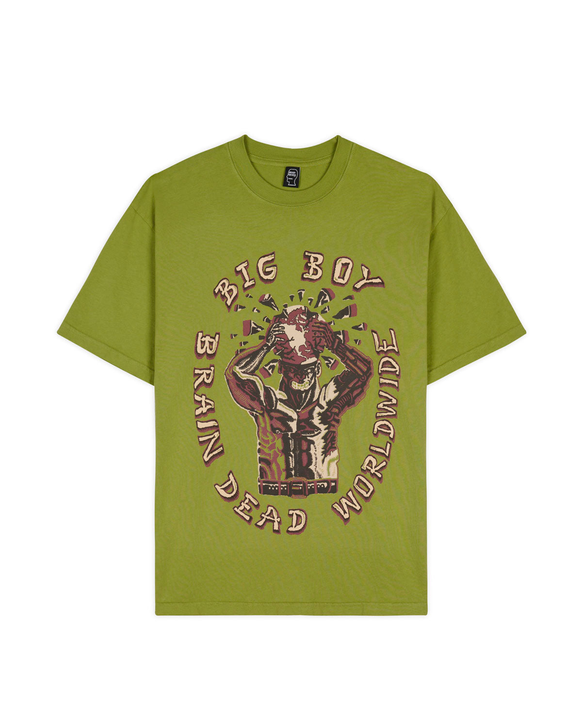 Brain Dead x Big Boy Sound & Fury T-shirt - Moss 1