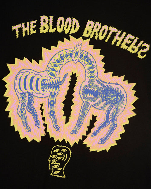 Brain Dead x Blood Brothers T-shirt - Black 2