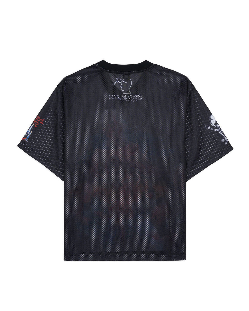 Brain Dead x Cannibal Corpse Football Jersey - Black 5