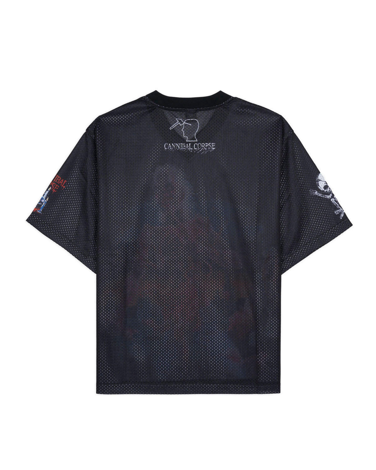 Brain Dead x Cannibal Corpse Football Jersey - Black 5