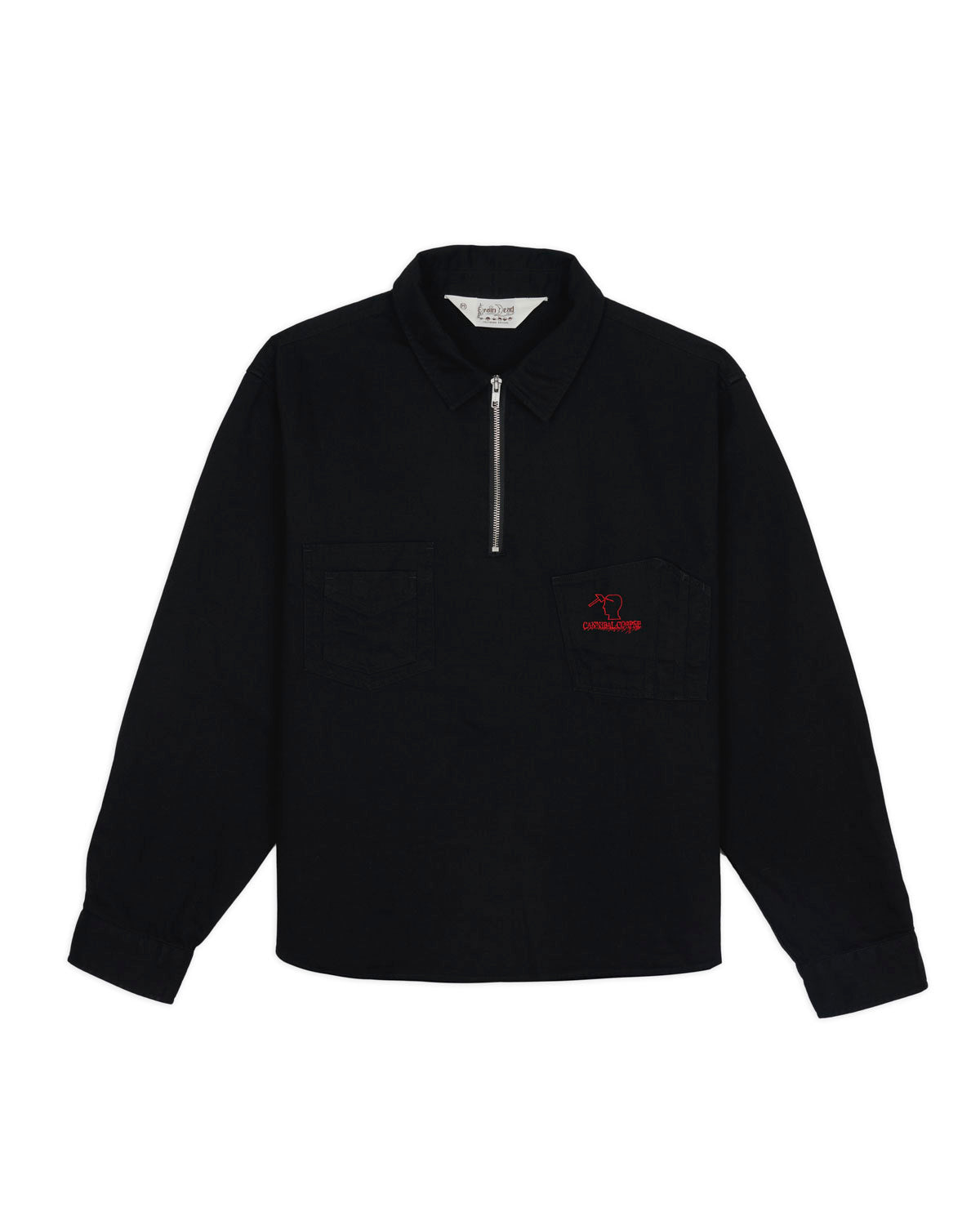 Brain Dead x Cannibal Corpse Work Shirt - Black 3