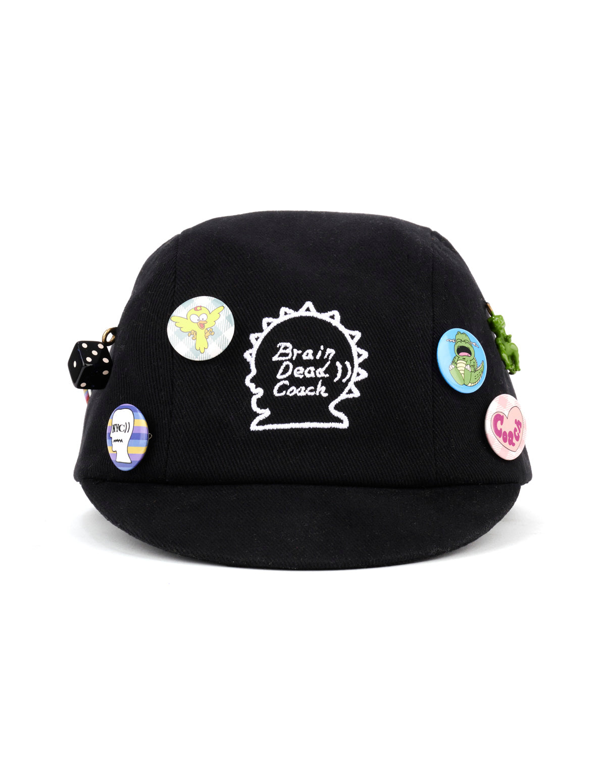 Brain Dead x Coach Biker Pin Hat​ - Black Multi 1