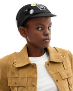 Brain Dead x Coach Biker Pin Hat - Black Multi 4