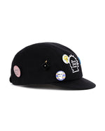 Brain Dead x Coach Biker Pin Hat​ - Black Multi 3