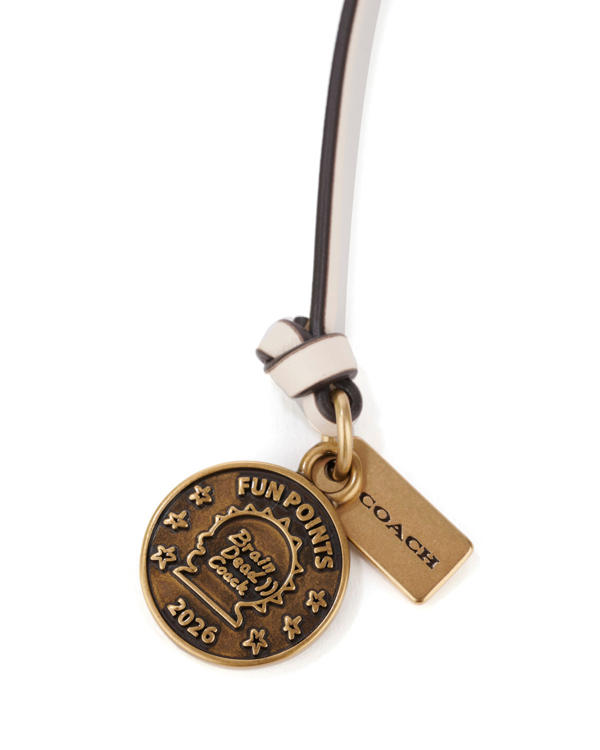 Brain Dead x Coach Darby Dino Crochet Bag Charm - Multi 3