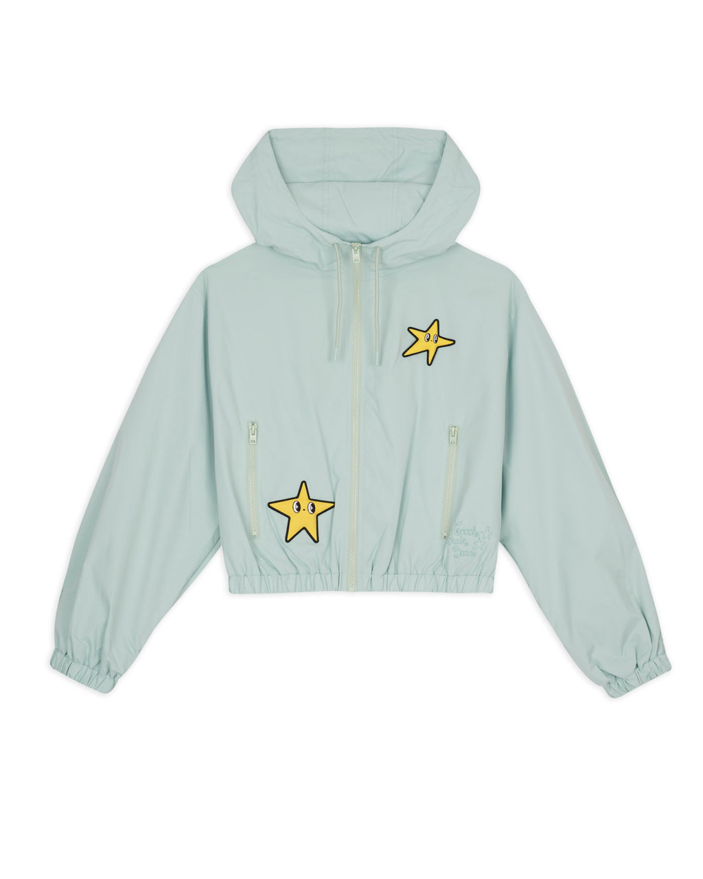 Brain Dead x Coach Cropped Star Windbreaker - Light Green
