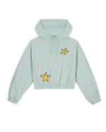 Brain Dead x Coach Cropped Star Windbreaker - Light Green 1