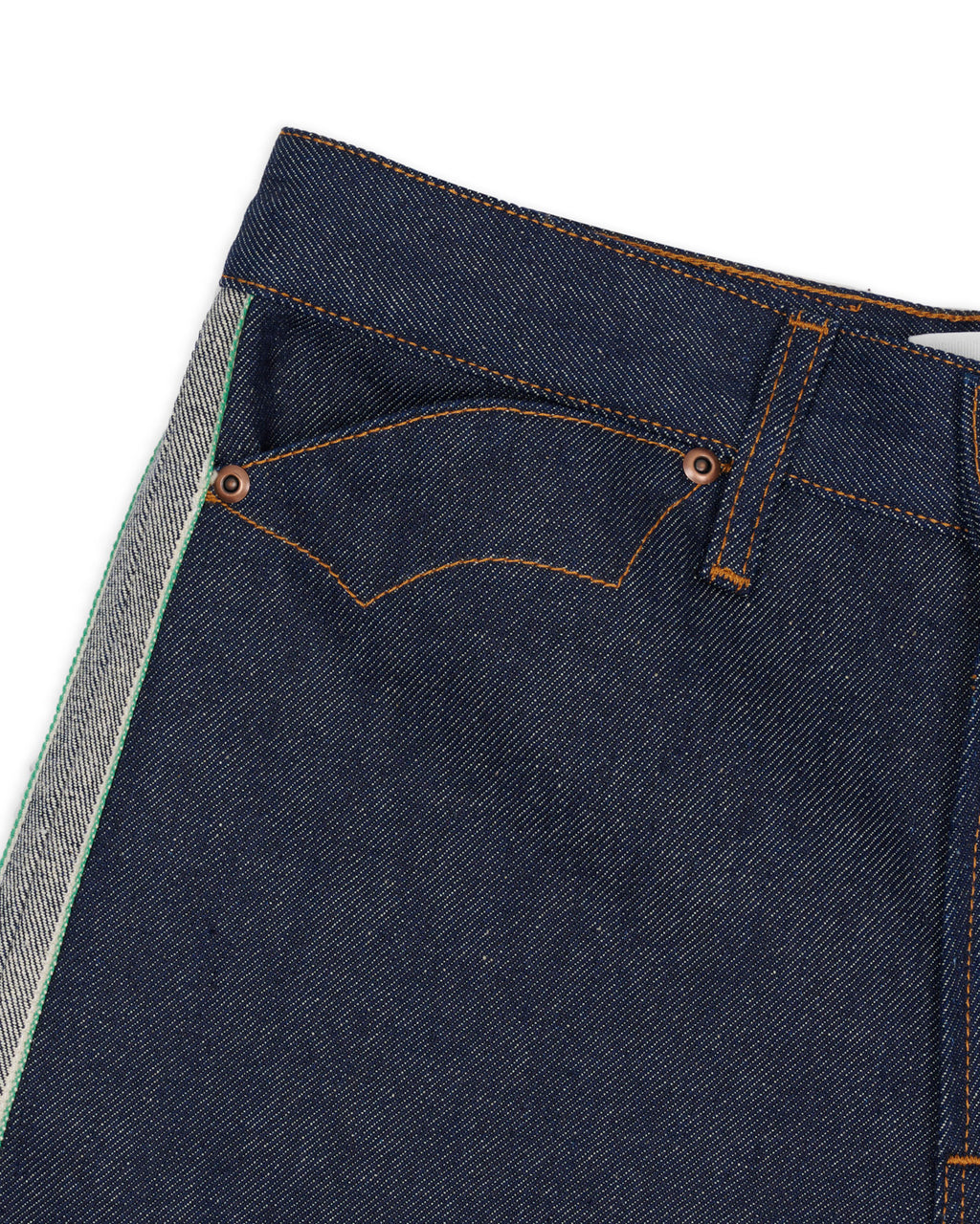 Coach x Brain Dead Denim Shorts - Dark Blue 5