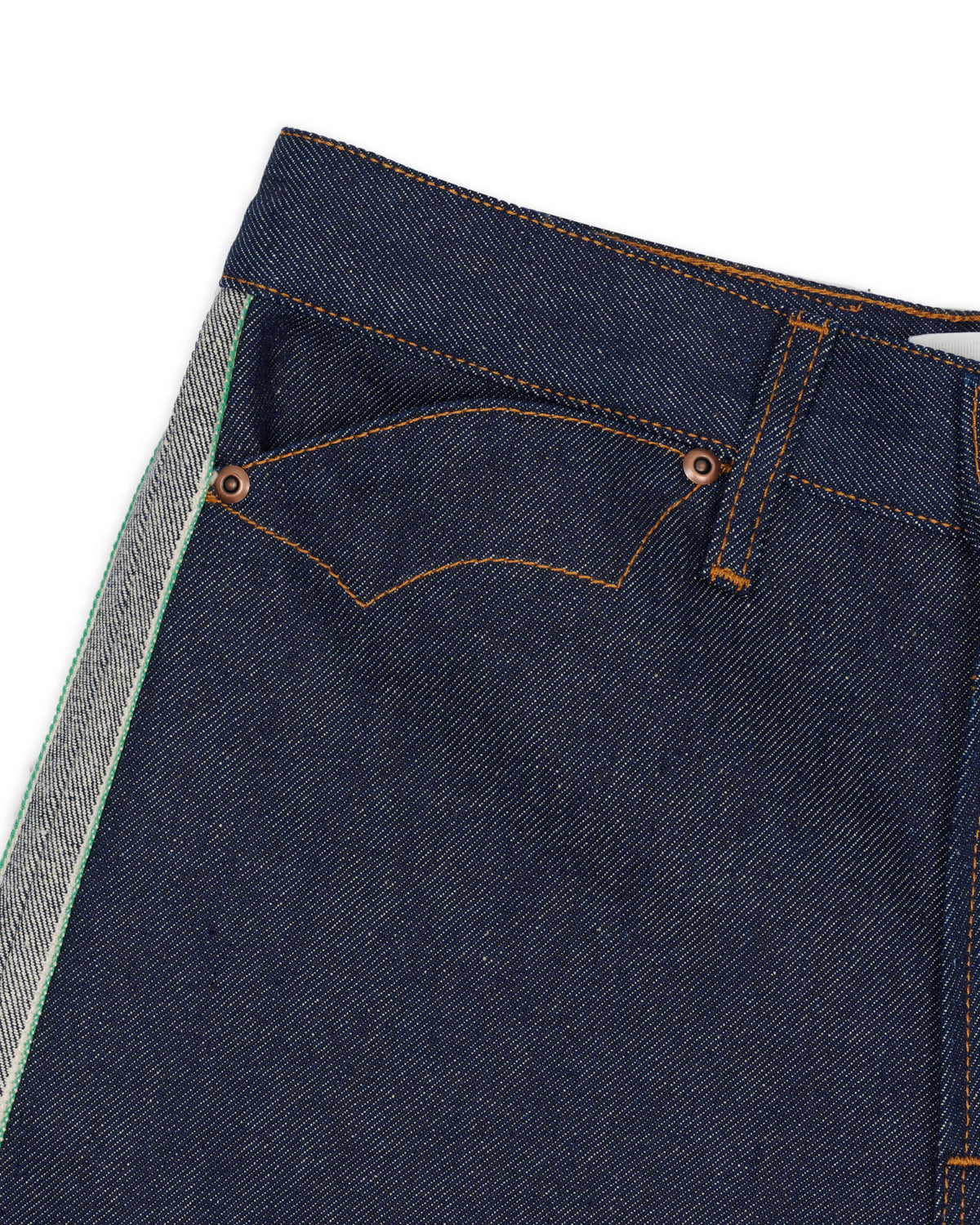 Coach x Brain Dead Denim Shorts - Dark Blue 5