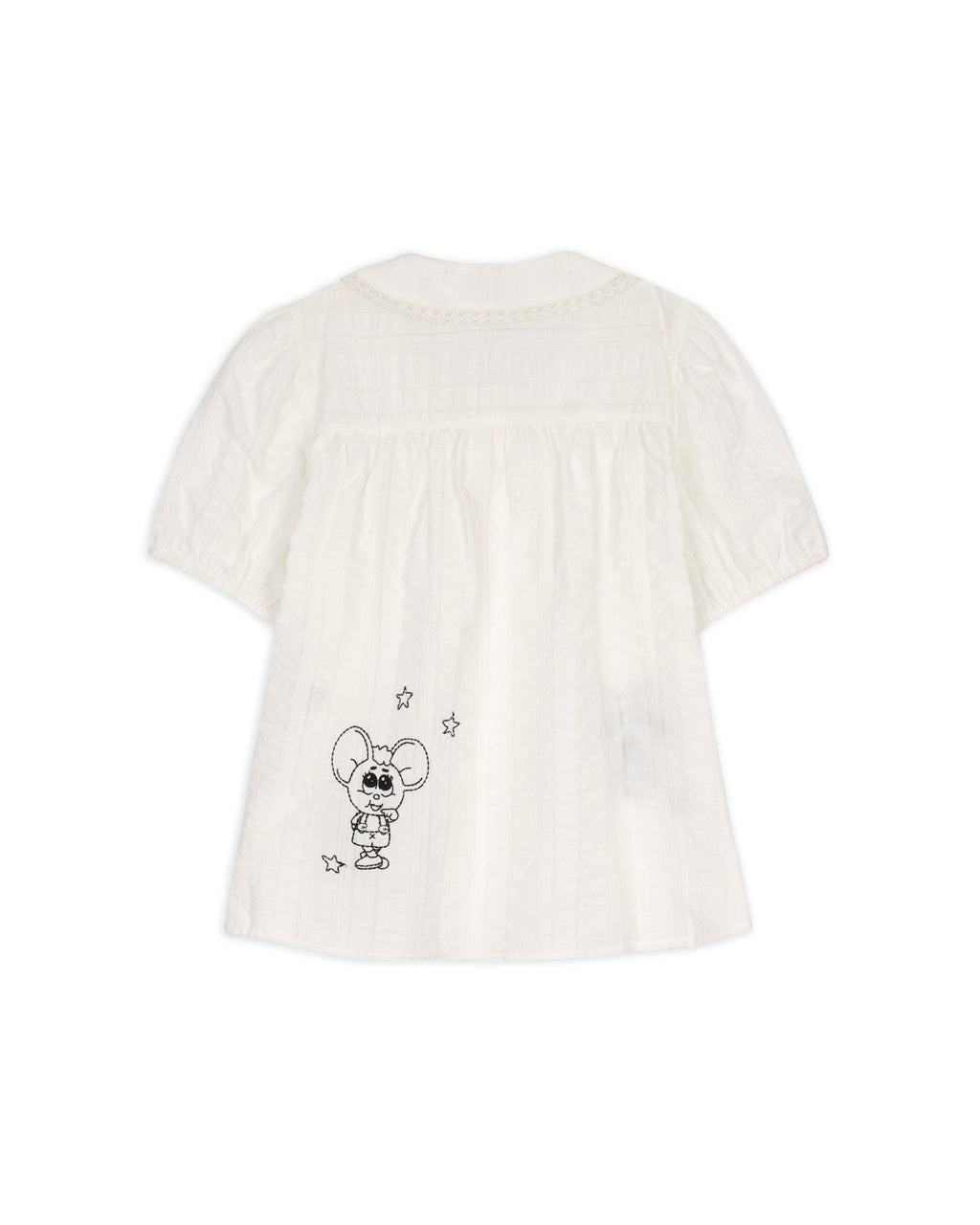 Brain Dead x Coach Embroidered Button Down Blouse - White 5