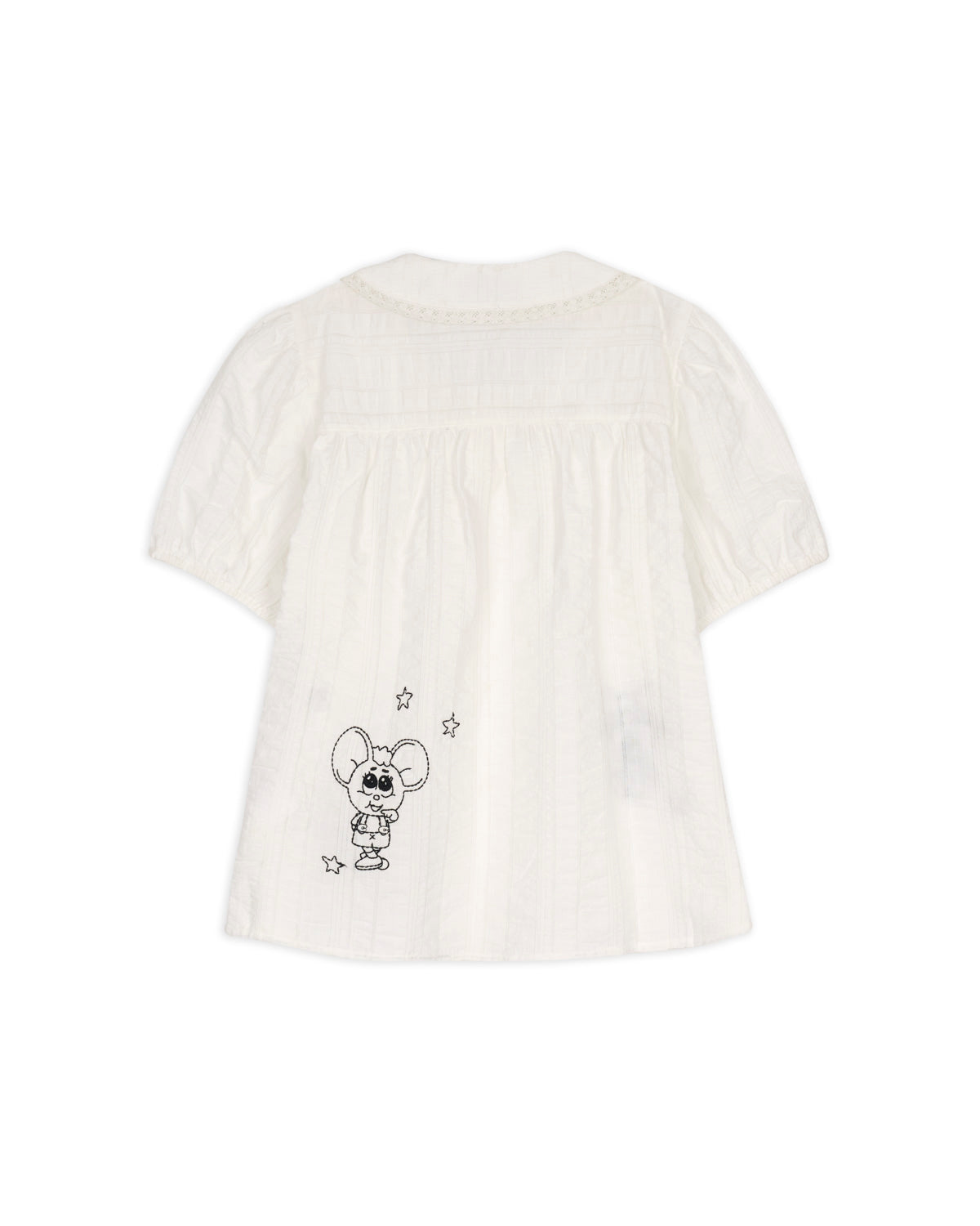 Brain Dead x Coach Embroidered Button Down Blouse - White 5