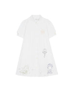 Brain Dead x Coach Embroidered Shirt Dress - White 1