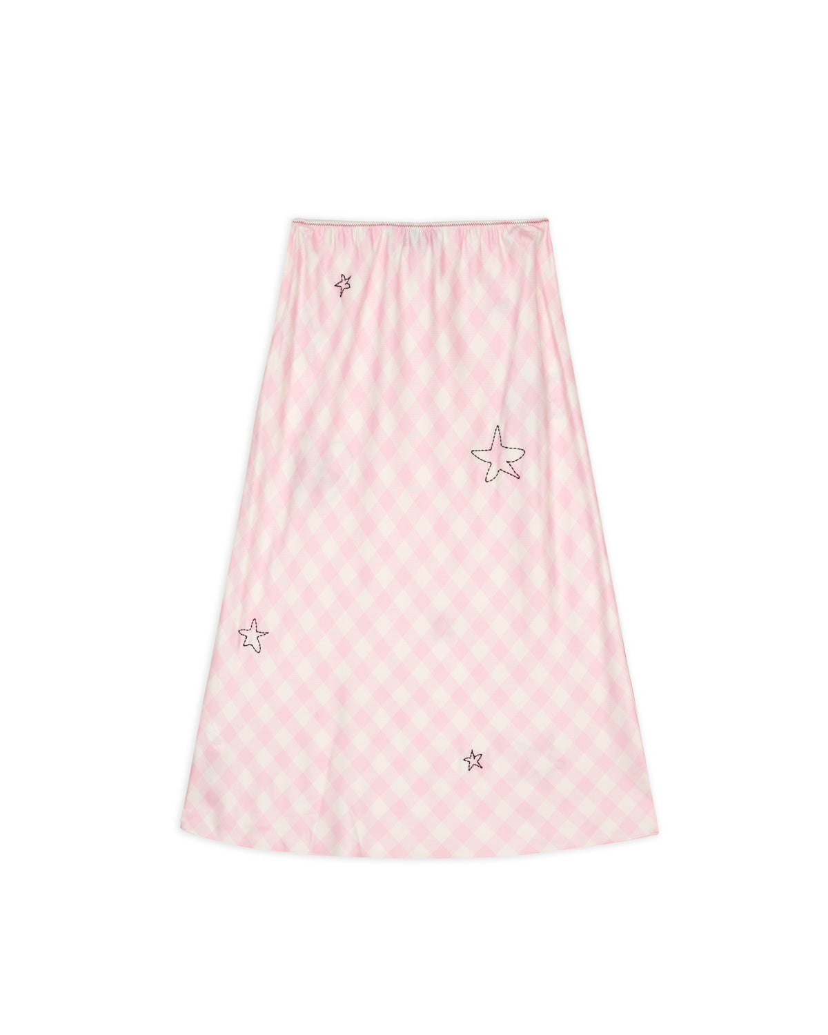 Brain Dead x Coach Embroidered Slip Skirt - Light Pink 3