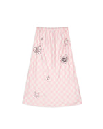 Brain Dead x Coach Embroidered Slip Skirt - Light Pink 1