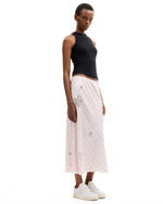 Brain Dead x Coach Embroidered Slip Skirt - Light Pink 6