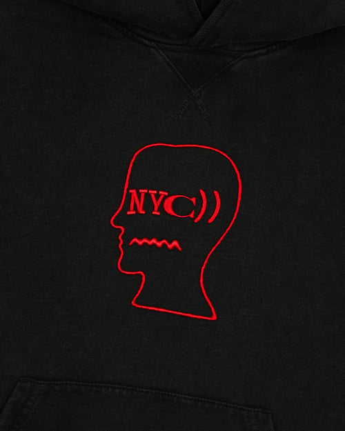 Brain Dead x Coach Graphic Hoodie - Black 2