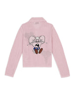 Brain Dead x Coach Intarsia Kachi Mouse Knit Cardigan - Pink 3