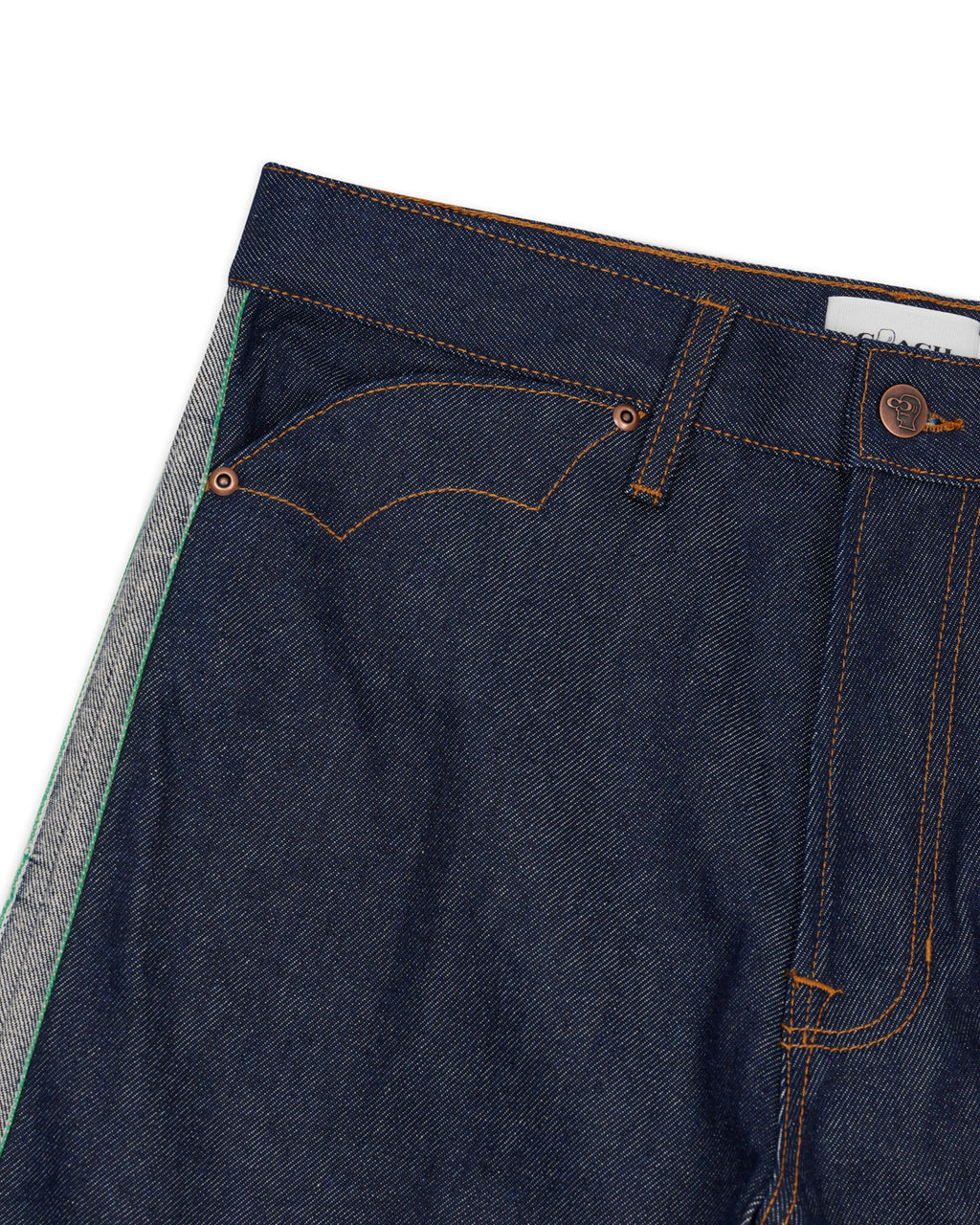 Brain Dead x Coach Kachi Mouse Retro Jean - Dark Blue 6