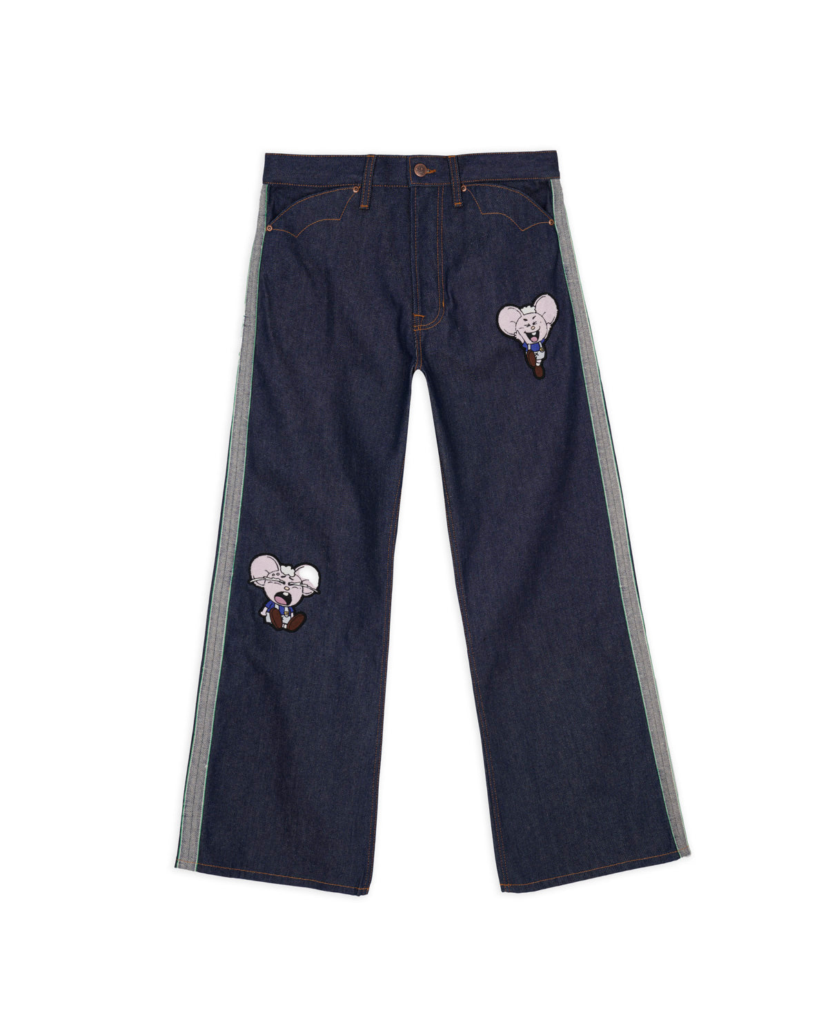 Brain Dead x Coach Kachi Mouse Retro Jean - Dark Blue 1