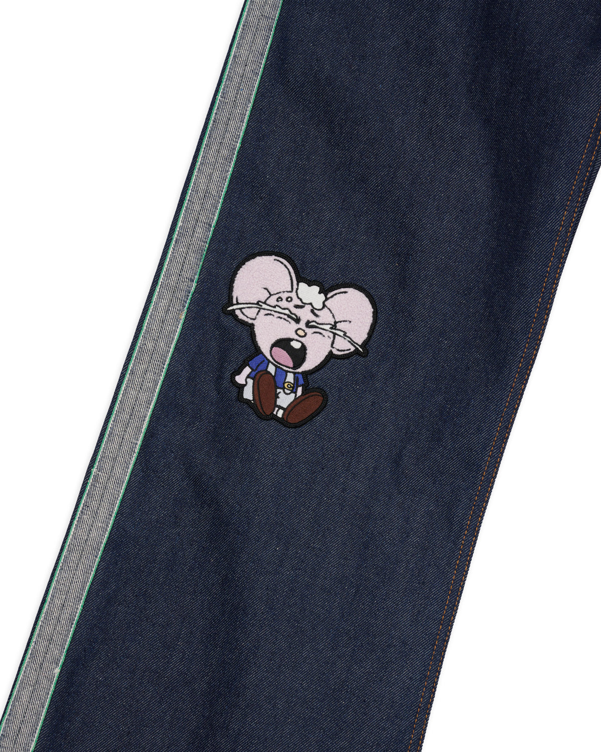 Brain Dead x Coach Kachi Mouse Retro Jean - Dark Blue 4