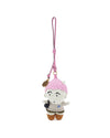 Brain Dead x Coach Xerx Alien Crochet Bag Charm - Multi
