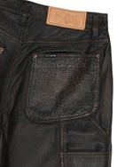 Brain Dead x Coach Leather Shorts - Black 6