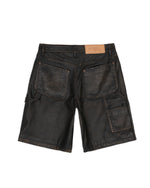 Brain Dead x Coach Leather Shorts - Black 3