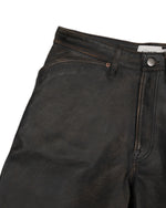 Brain Dead x Coach Leather Shorts - Black 5