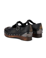 Brain Dead x Coach Leather Wooden Mary Jane - Black 3