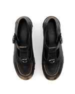 Brain Dead x Coach Leather Wooden Mary Jane - Black 4