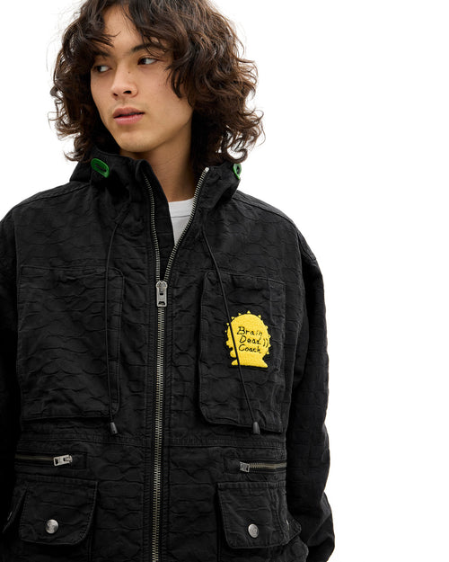 Brain Dead x Coach Nomad Jacket - Black Signature 2