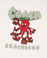 Brain Dead x Coach Octopus Graphic 90s T-Shirt - White 3