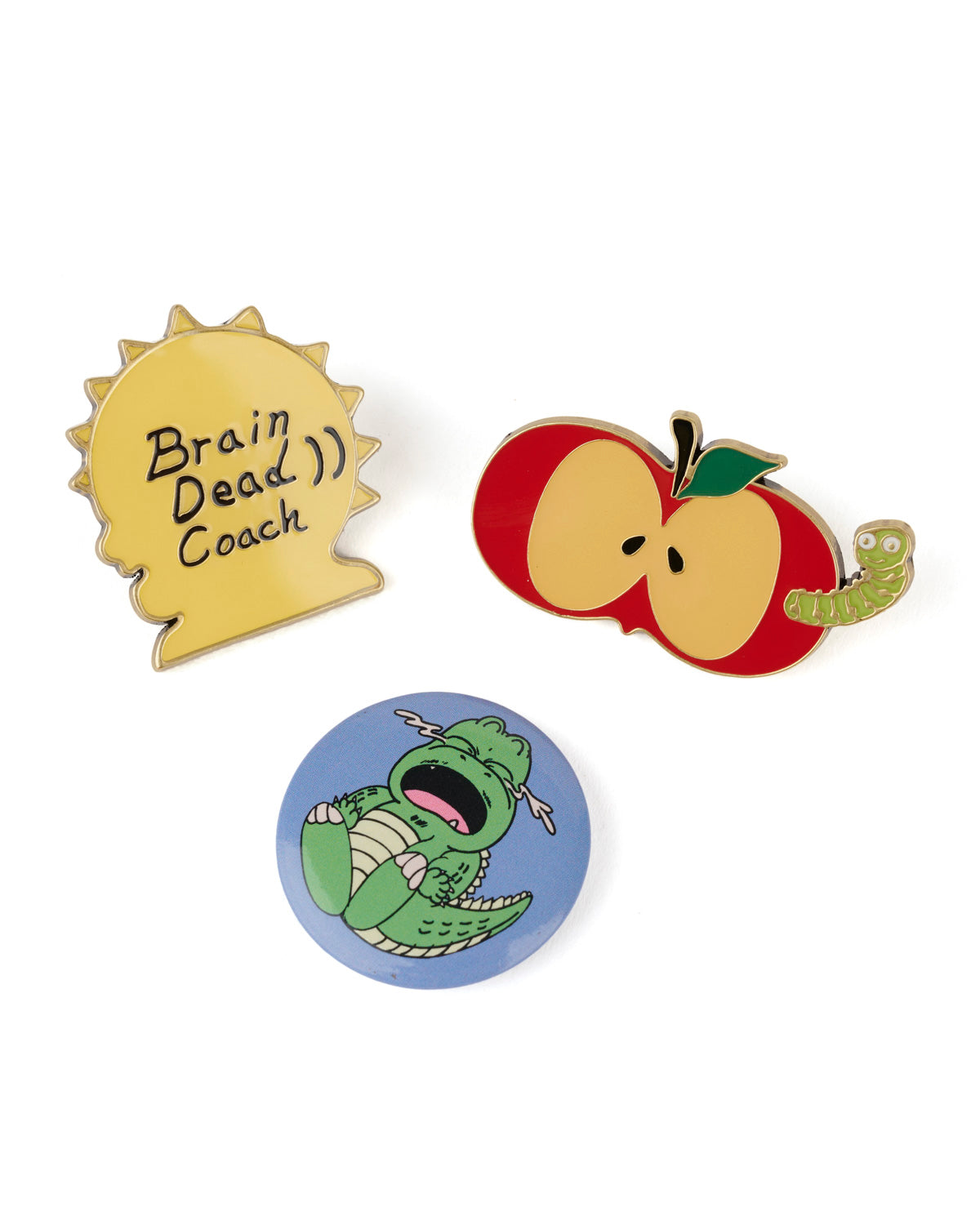 Brain Dead x Coach Enamel Pin and Button Set 1 - Multi 1