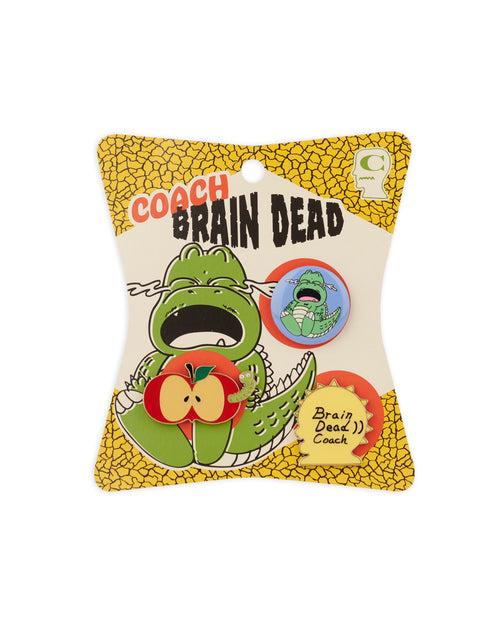 Brain Dead x Coach Enamel Pin and Button Set 1 - Multi 2