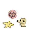 Brain Dead x Coach Enamel Pin and Button Set 2 - Multi