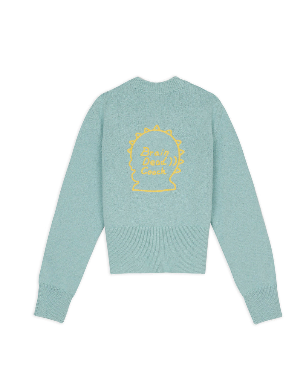Brain Dead x Coach Plush Character Cardigan - Light Green 5