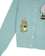 Brain Dead x Coach Plush Character Cardigan - Light Green 7